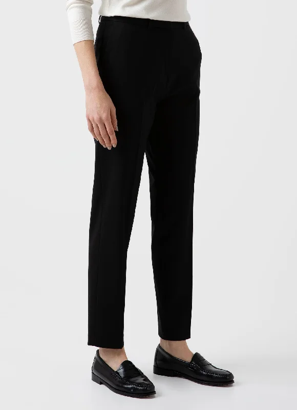 Casual Chic Women's Clothes Women's Tapered Trouser in Black