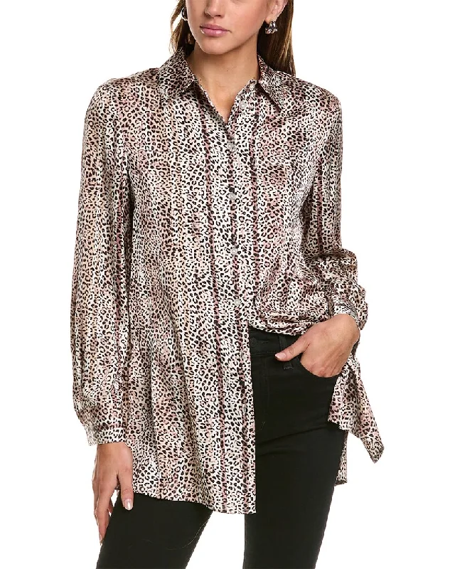 Women Wear Online Anne Klein Collared Shirt