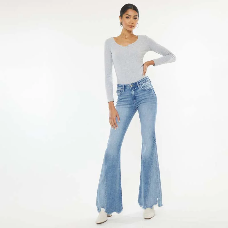 Women's Clothing With Trendy Designs The Rosecrans Mid Rise Flare Jeans