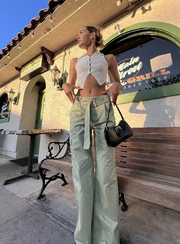 Glamorous Evening Wear Jayde Pants Green