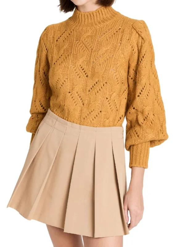 Casual Clothing For Women Wilden Sweater In Gold