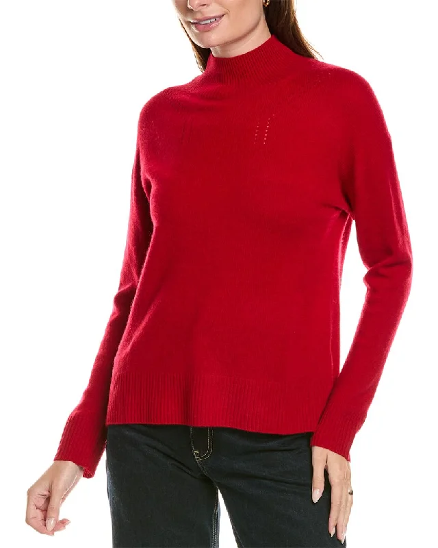 Women's Casual Wear Clothes Kier+J Turtleneck Wool & Cashmere-Blend Sweater