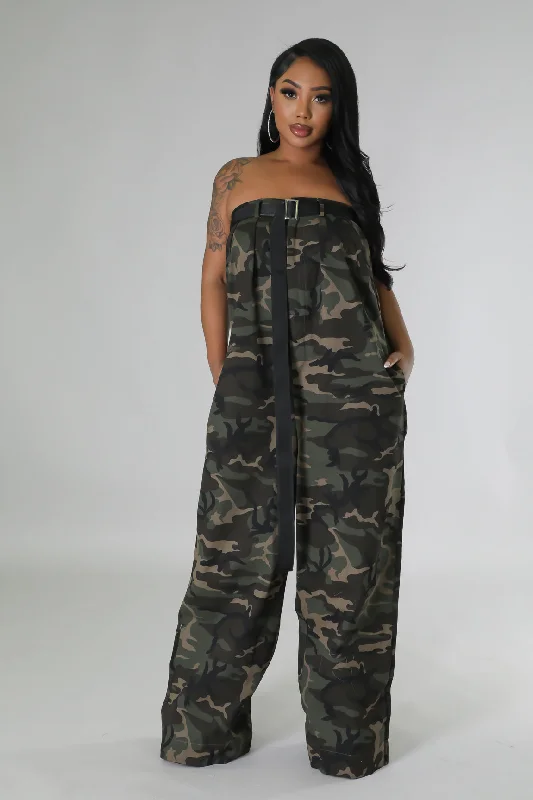 Women's Seasonal Clothing Ready To Serve Jumpsuit