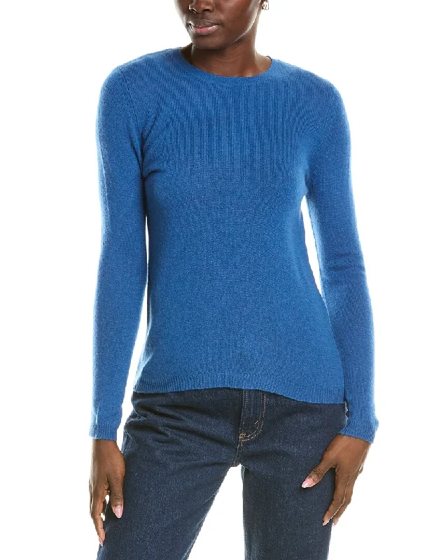 Women's Clothing For Travel Forte Cashmere Crewneck Cashmere Sweater