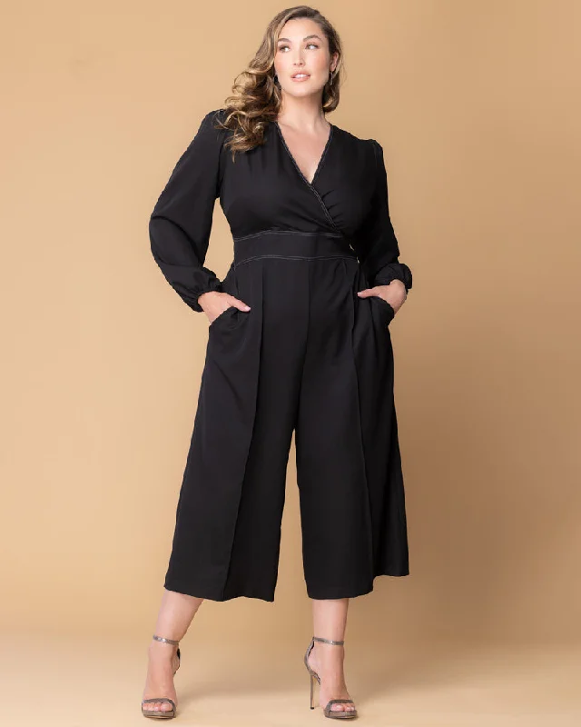 Women's High-Fashion Clothes Tessa Cropped Jumpsuit - Sale!