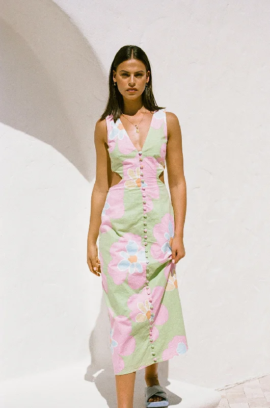 Limited Time Offer Maiya Midi Dress