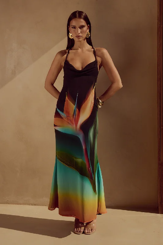 City Fashion LORELAI MAXI DRESS - PARADISE