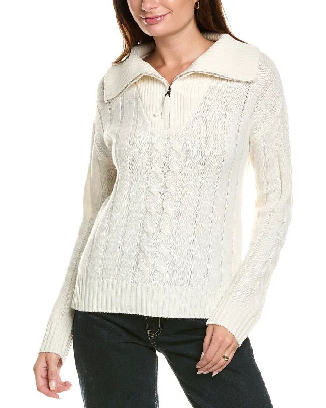 Women's Clothing For Travel Kier+J Wool & Cashmere-Blend Pullover