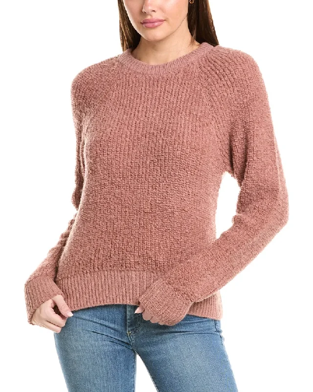 Casual Chic Women's Clothes Nation LTD Amal Raglan Alpaca & Wool-Blend Sweater