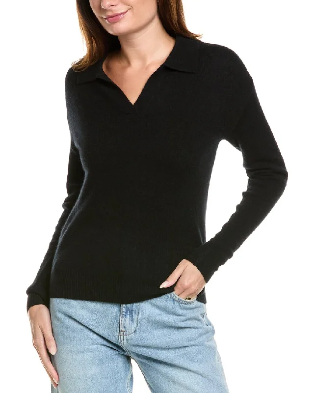 Women's Sporty Chic Clothes Kier+J Cashmere Pullover