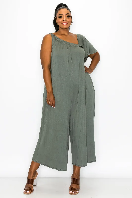Versatile Wardrobe Essentials Willow Wide-Legged Pocket Jumpsuit