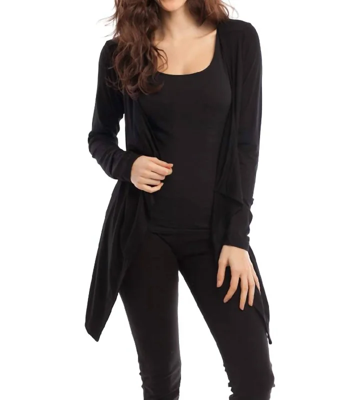 Casual Clothes For Women Paige Cardigan In Black