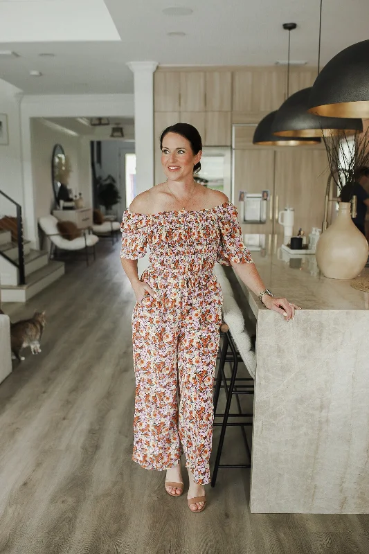Trend Forward Threads Better Than Fine Floral Jumpsuit