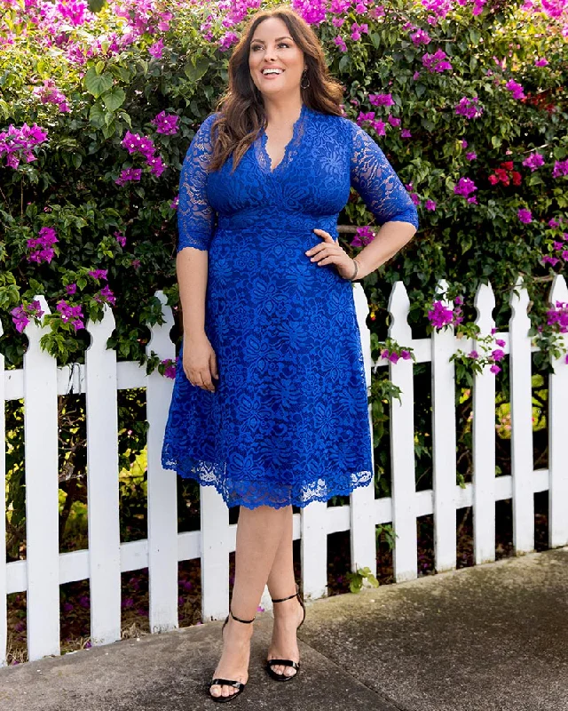 Women's Clothing For Outdoor Events Mademoiselle Lace Cocktail Dress - Sale!