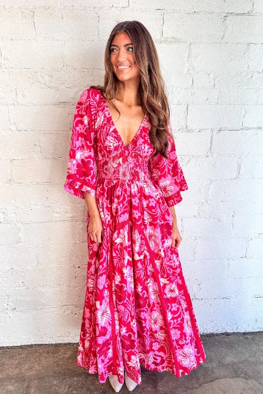 Relaxed Style Printed Dixie Maxi