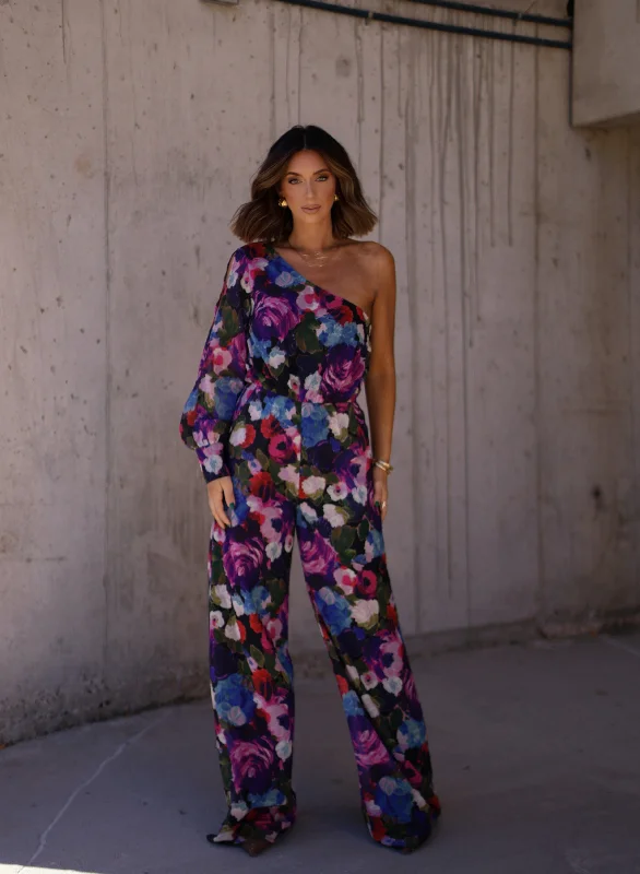 Women's Vacation Clothes Moonlit Meadow Jumpsuit