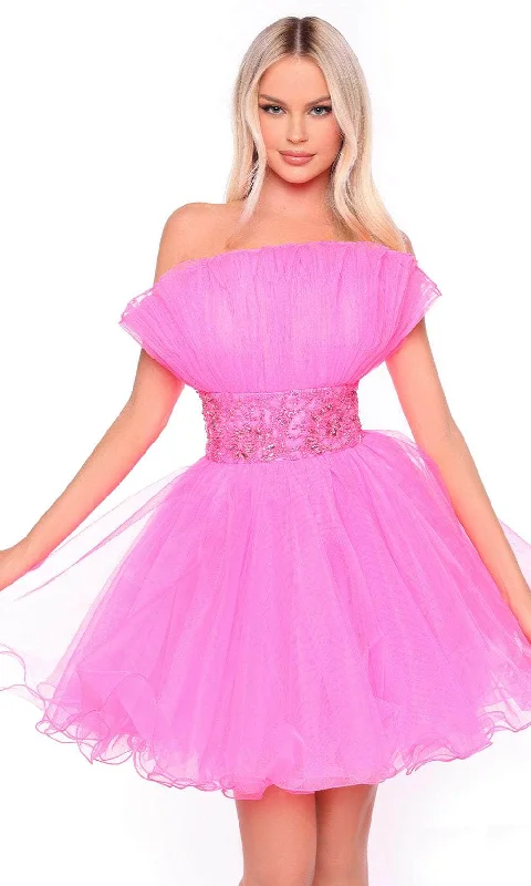Clothes For Sale Amarra 88038 - Tulle Straight Across Cocktail Dress