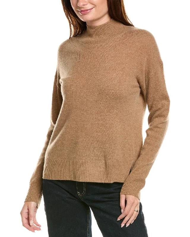 Casual Chic Women's Clothes Kier+J Turtleneck Wool & Cashmere-Blend Sweater