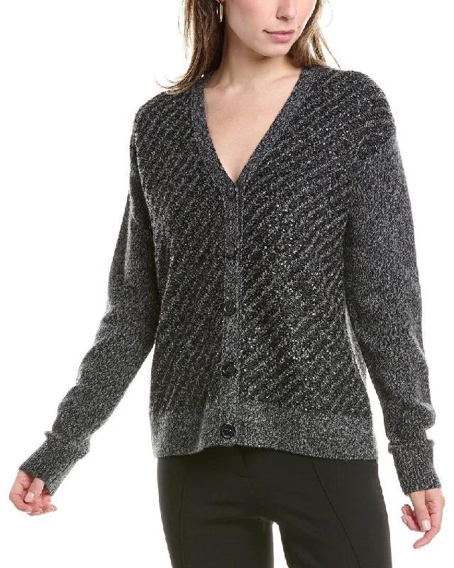 Classic Women's Clothing Styles St. John Wool & Cashmere-Blend Cardigan