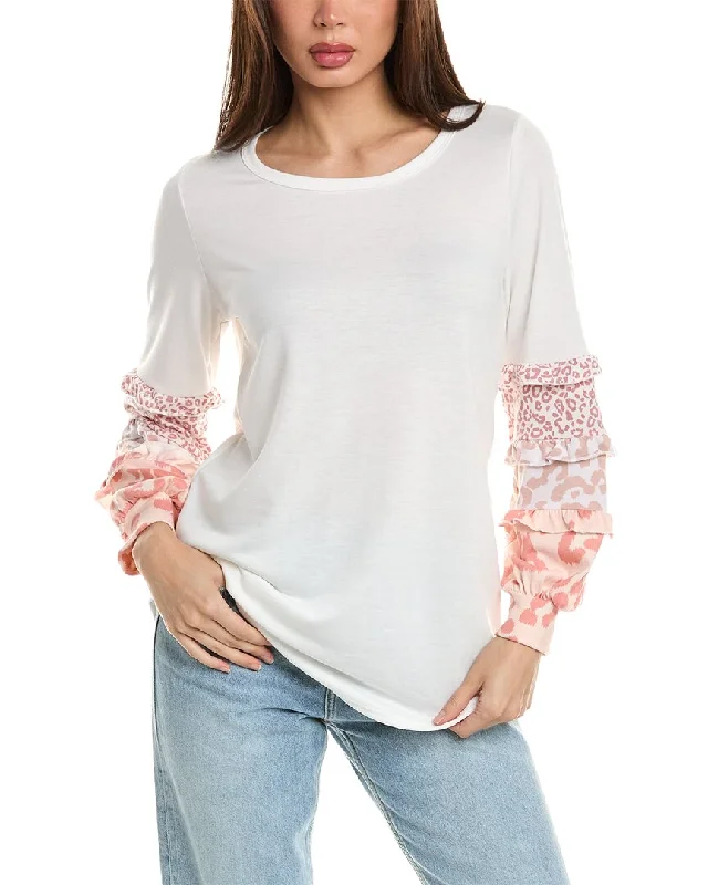 Affordable Women's Clothes Daisy Lane Ruffle Pullover