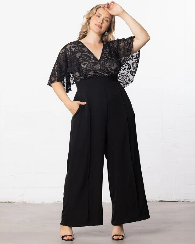 Women's Trendy Casual Clothes Helena Lace Jumpsuit - Sale!