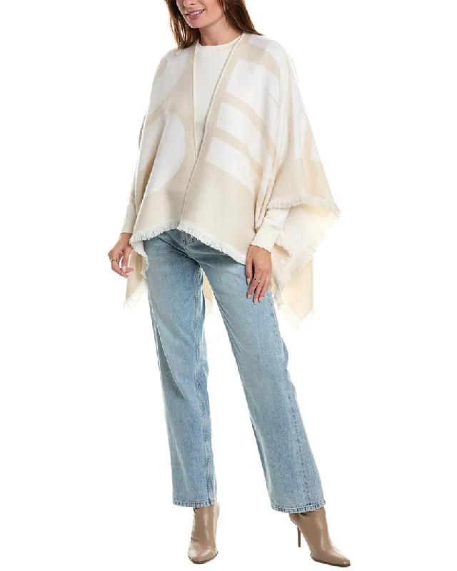 Women's Casual Clothing For Lounging Jimmy Choo Wool Poncho