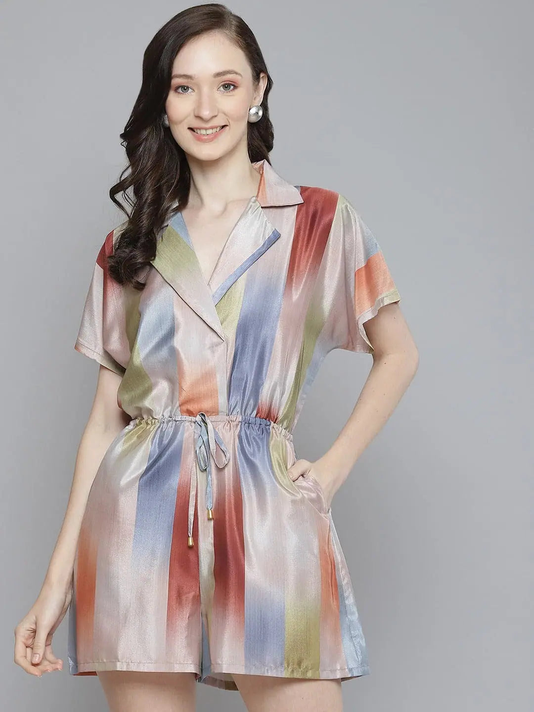 Best Deals Of The Season Women Printed Multicolor Jumpsuits & Sets