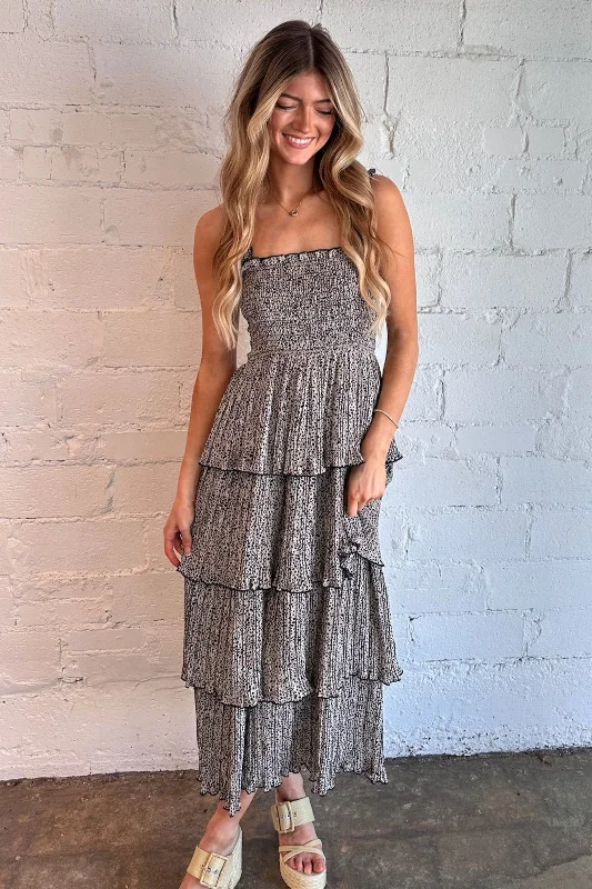 Sale On Sale Spotted Midi Dress