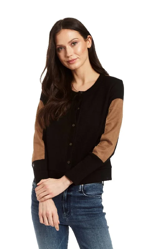 Sustainable Fashion Clothing For Women Delilah Cardigan In Black