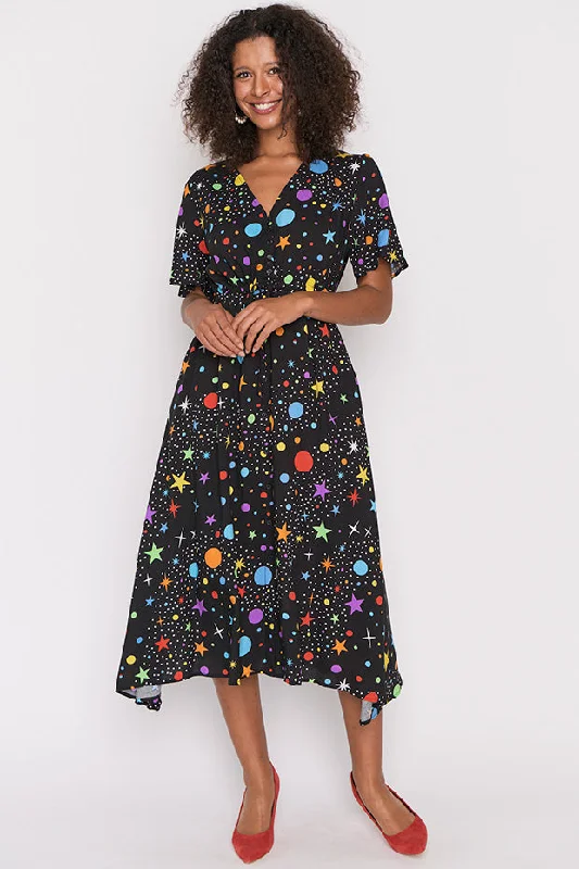 Women's Evening Clothing Michelle Galaxy Dress