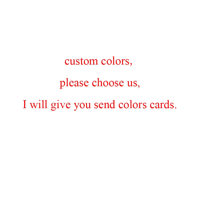 Custom colors