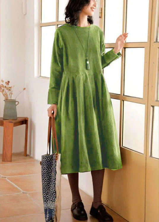 Chic Casual Wardrobe Essentials French Green Plus Size Corduroy Dress Pockets Button Patchwork Fall Dresses Chic Casual Wardrobe Essentials French Green Plus Size Corduroy Dress Pockets Button Patchwork Fall Dresses