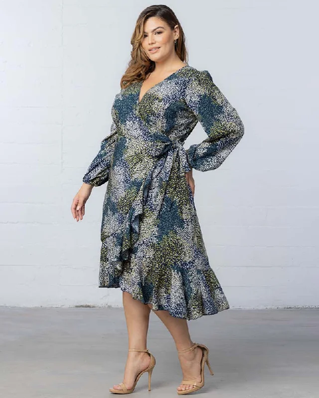 Women's Clothing For Outdoor Activities Julia Long Sleeve Wrap Dress - Sale!