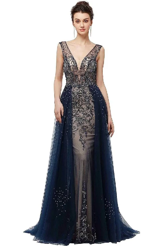 Clothing Sales Asheville Embellished Backless Maxi Dress