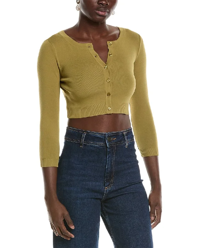 Affordable Women's Clothing WeWoreWhat Cropped Cardigan