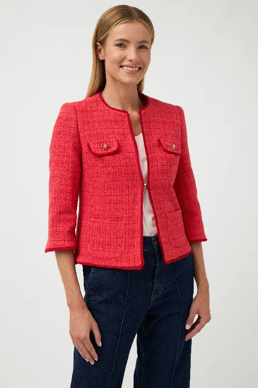 Modern Women's Apparel Brillo Jacket - Red