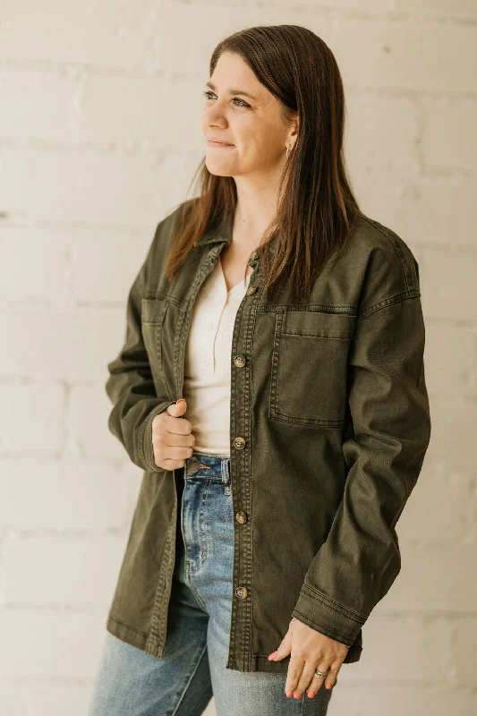 Women's Holiday Apparel BERKLEY BUTTON DOWN JACKET