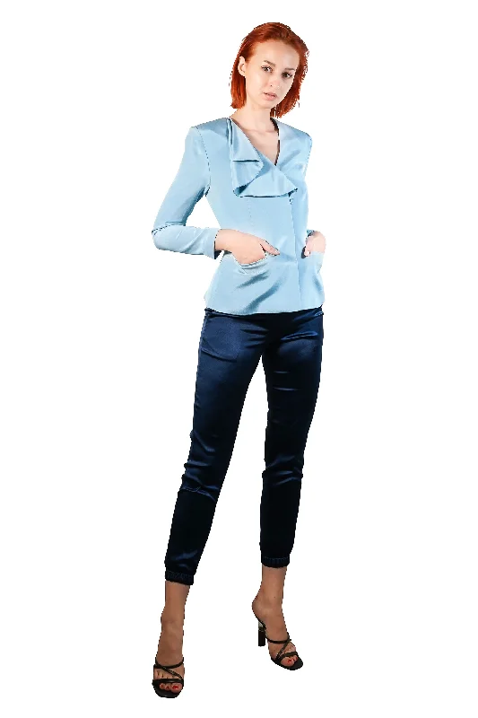 Chic Women's Garments Ally Silk Crepe Jacket
