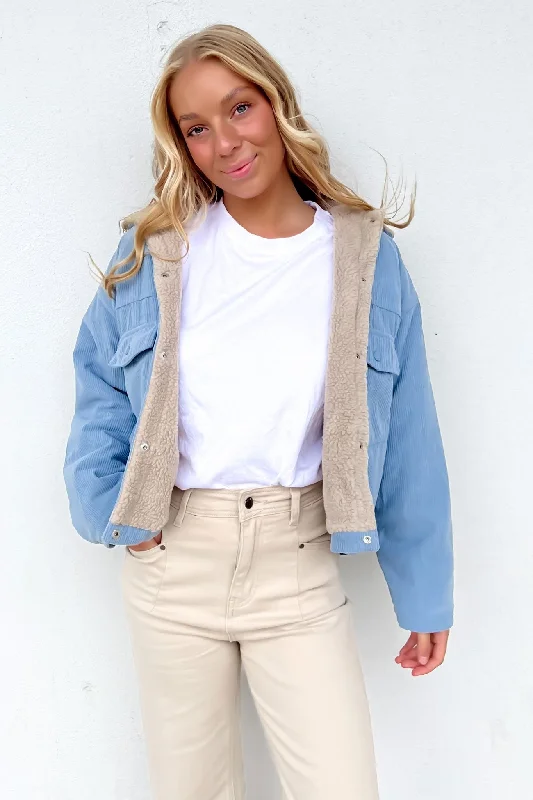 Women's Wedding Apparel James Jacket Light Blue