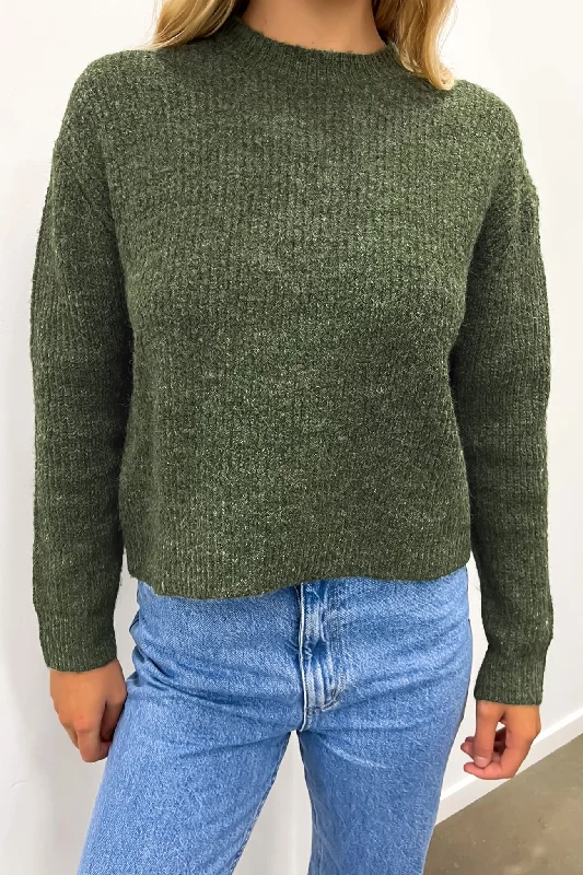 Stylish Outerwear Clothes For Women Jordana Knit Khaki