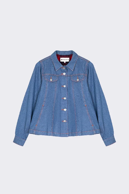 Women's Outfit Aviator Jacket - 70’s Blue