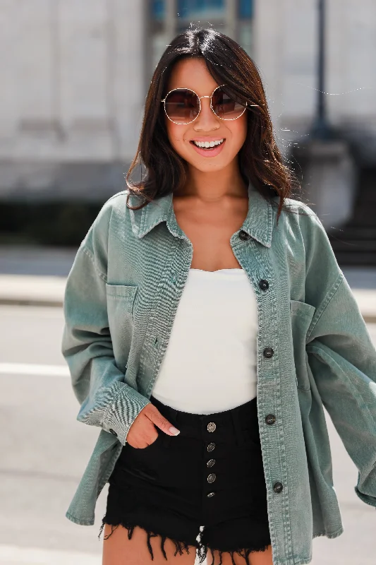 Women's Clothing Sets FINAL SALE - Ready To Charm Denim Jacket