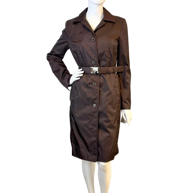 Unmissable Discounts On The Latest Fashion Trends Prada Trenchcoat
