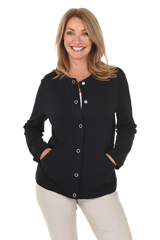High-End Fashion, Low-End Prices – Don't Miss Out Petite Snap Button Jacket