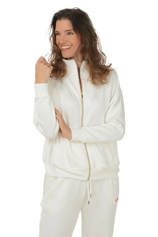 Sustainable Fashion Clothing For Women Full Zip Dolman Sleeve Jacket