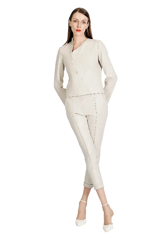 Elegant Women's Evening Garments Zaya Waxy Jacket