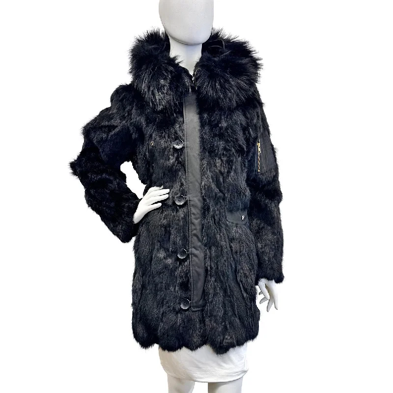 Stylish Women's Garments For Holidays Adrienne Landau Fur Coat