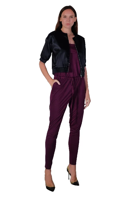 Don't Miss Out – Your Favorite Fashion Pieces On Sale Furla Silk Bomber Jacket in Black Don't Miss Out – Your Favorite Fashion Pieces On Sale Furla Silk Bomber Jacket in Black