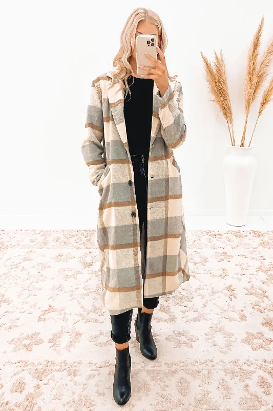 Women's Occasion Wear Apparel Catie Coat Grey