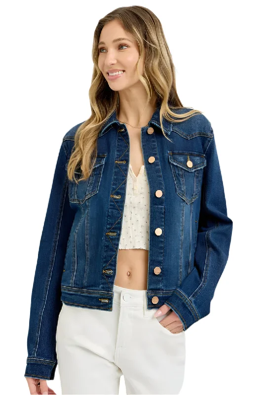 Stylish Women's Outfit Risen Grand Things Denim Jacket